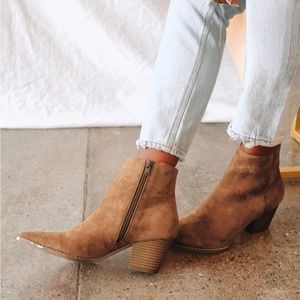Lulus x Matisse Brown Suede Boots